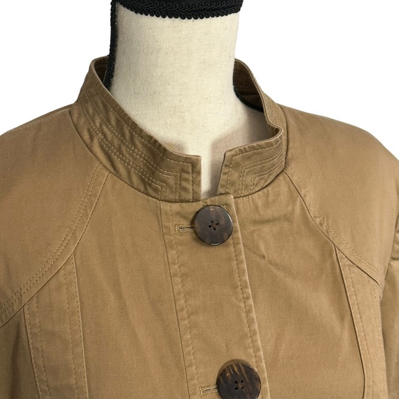 3/$10 George Utility Jacket 14 Khaki - Picture 3 of 6